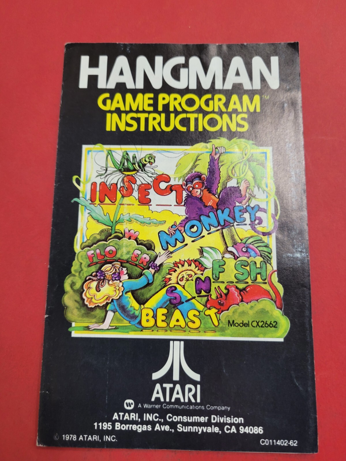 Atari Hangman game program