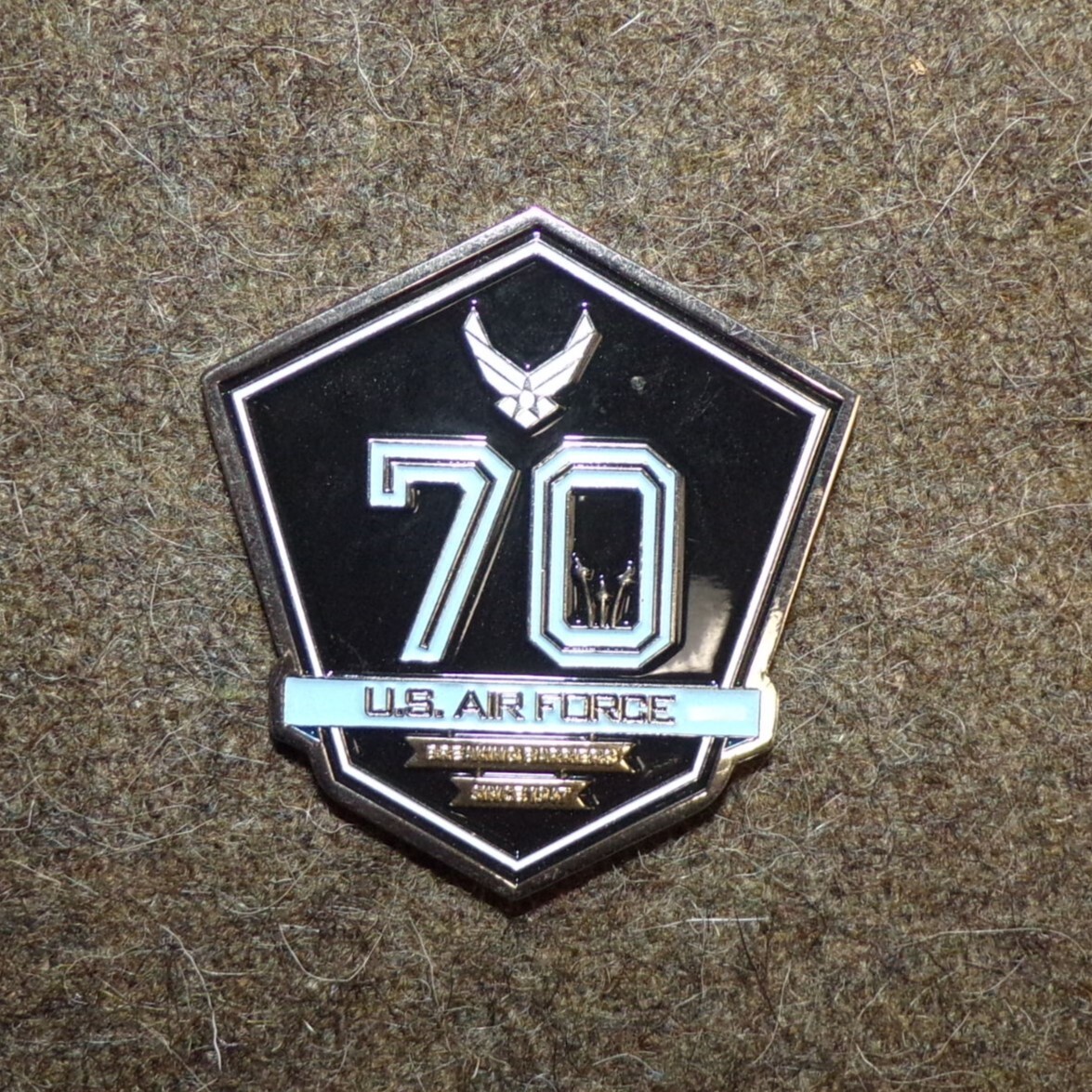 USAF 70th Anniversary Seventy Years of the United States Air Force Coin 2017