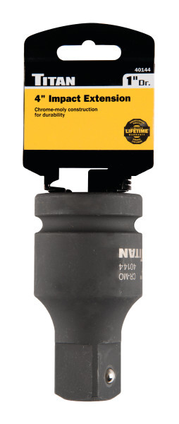 Titan 40144 1" Drive x 4" Impact Extension bar