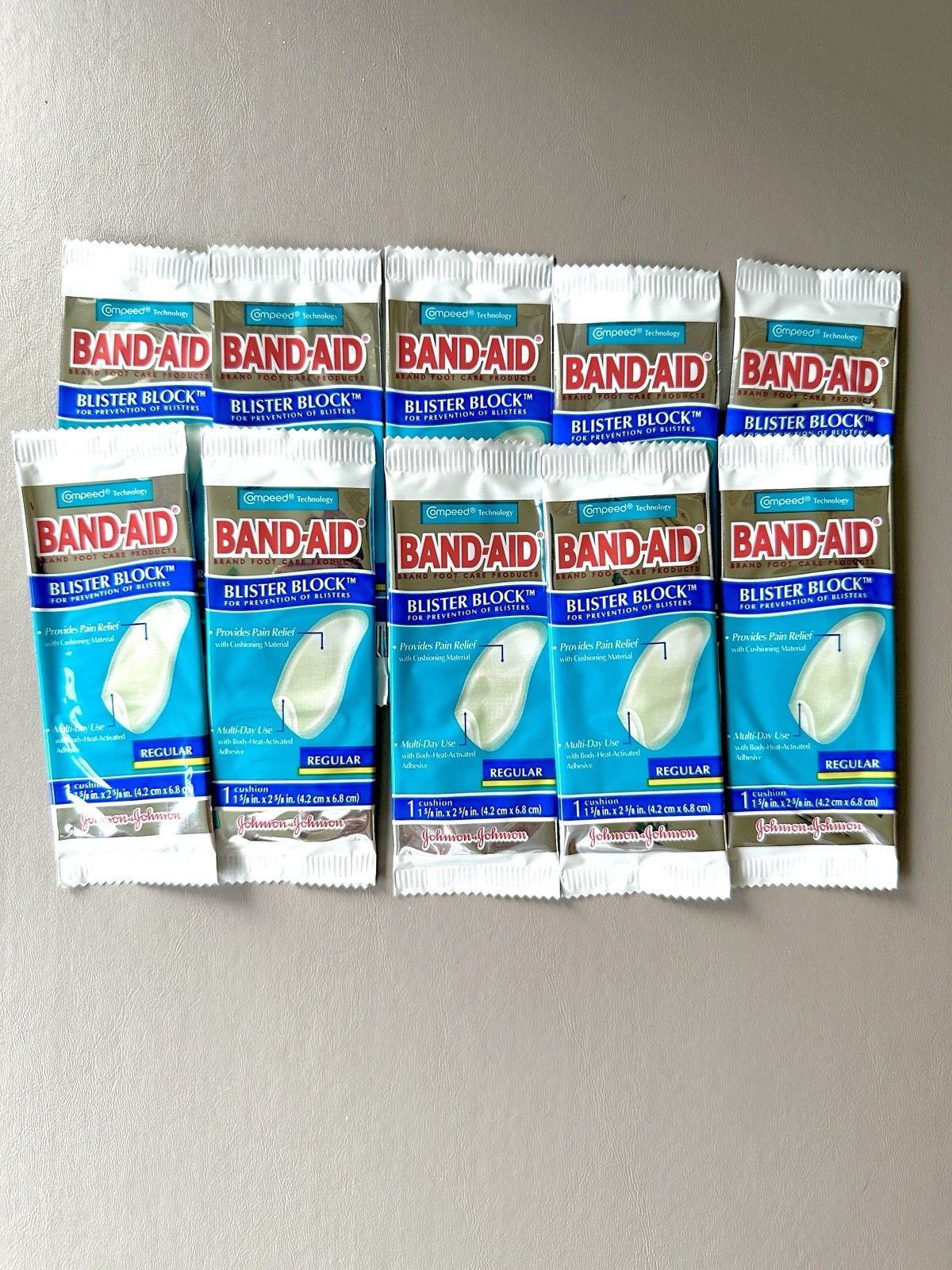 10x Compeed + Band-Aid Blister Block Cushions Prevention Sealed Theme Park Heal