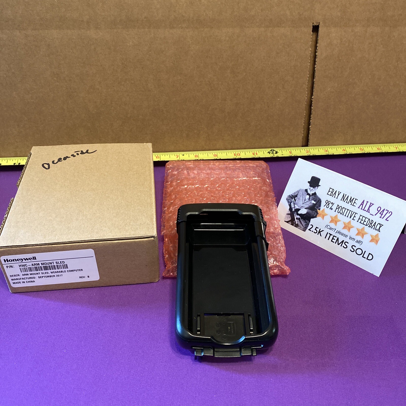 NEW Honeywell HWC - ARM MOUNT SLED for Honeywell Dolphin 70e No Manual