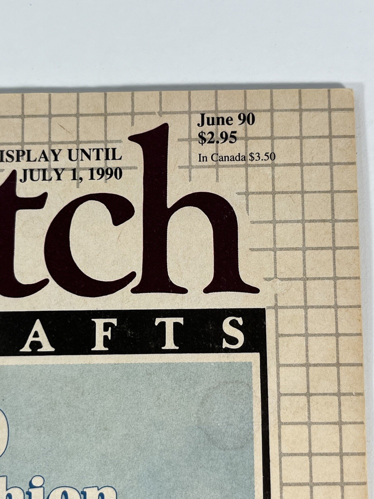 Better Homes and Gardens Cross Stitch Magazine Patterns Craft Needlework Jun 90