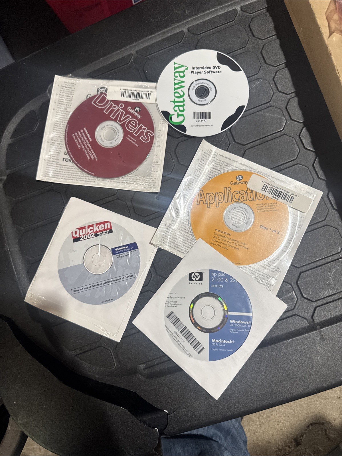 Vintage Gateway HP CD/DVD Program