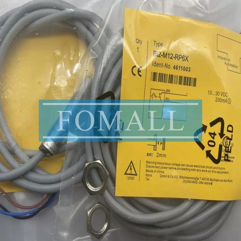QTY:1 New Proximity switch sensor Bi2-M12-RP6X