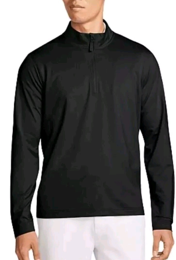 Mens Nike Dri-Fit 1/4 Zip Victory Pullover FD5837 Black Choose Your Tall Size