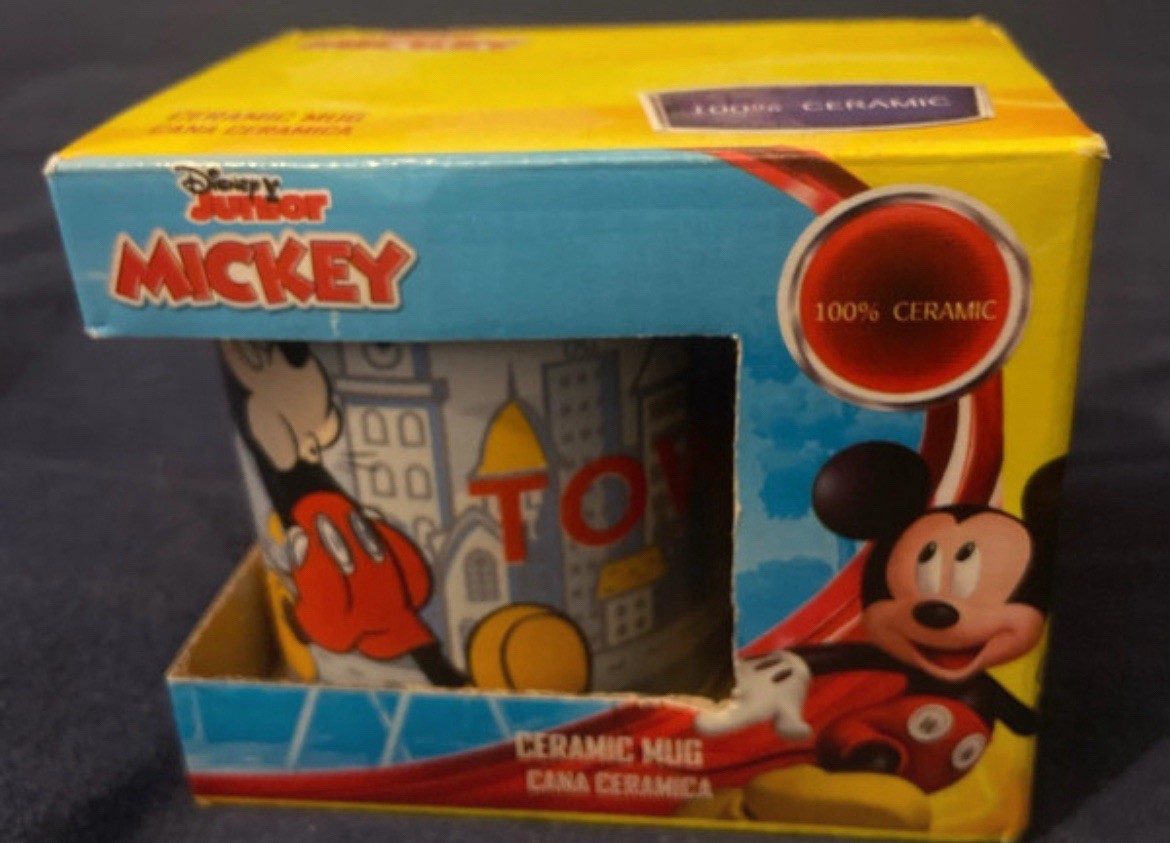 Gift-boxed Mickey Mouse Ceramic Mug