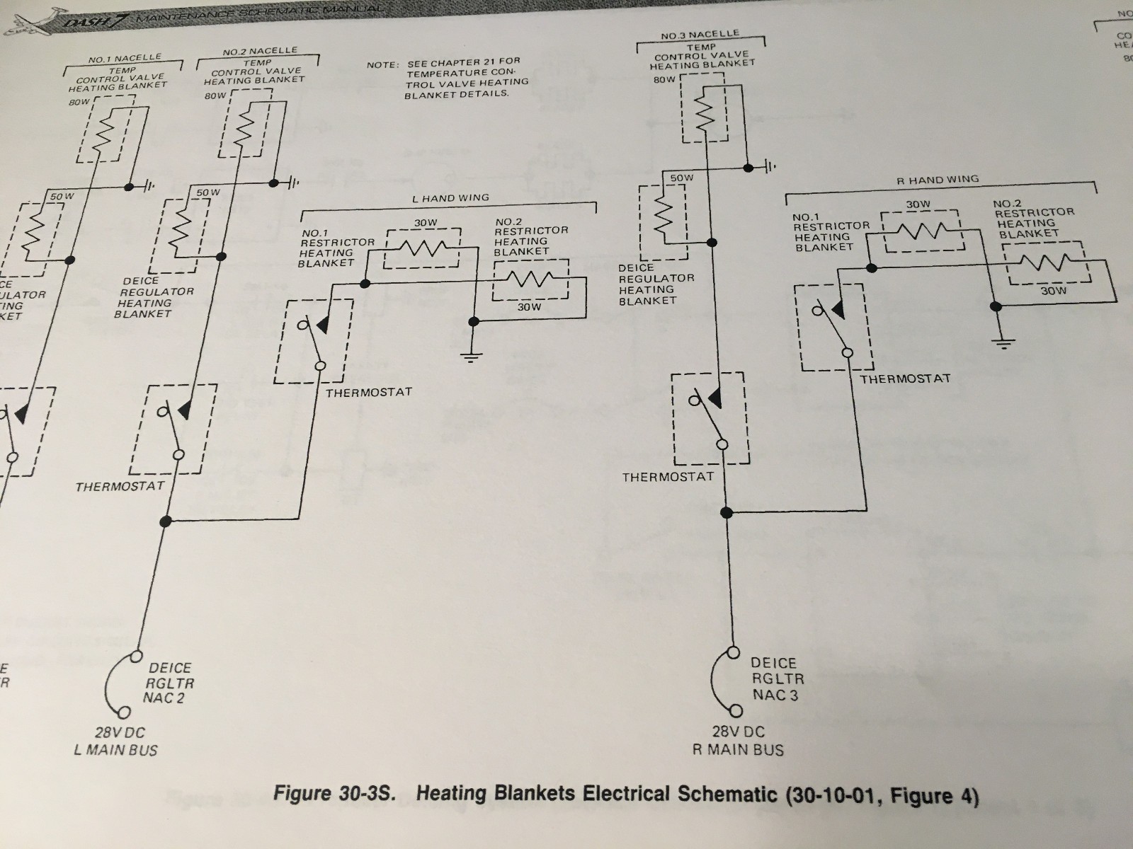 de Havilland Canada Dash 7 Maintenance Training Schematic Manual
