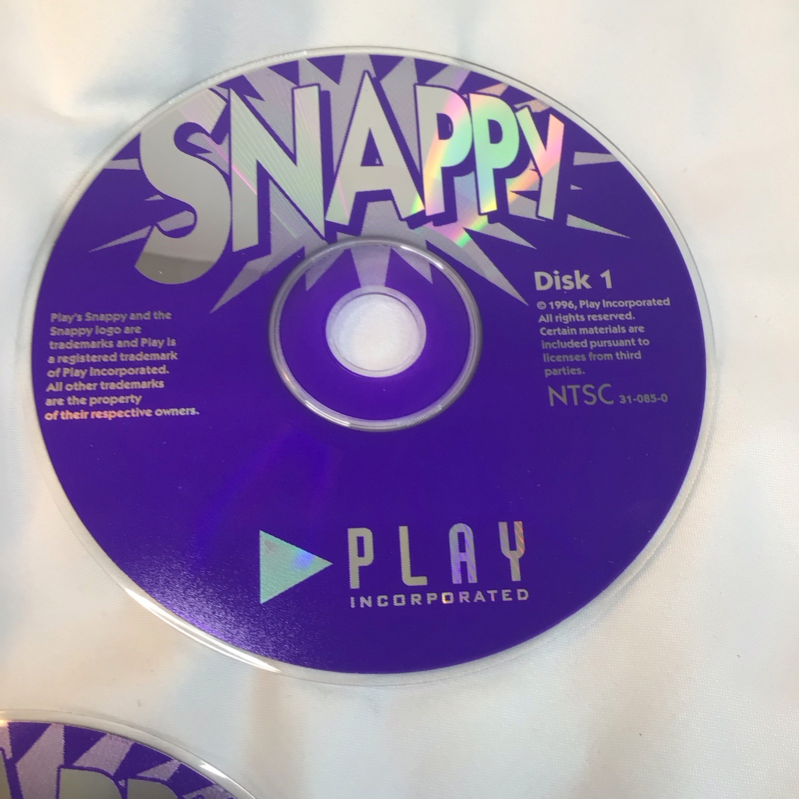 Snappy 2 Disc Software Vintage