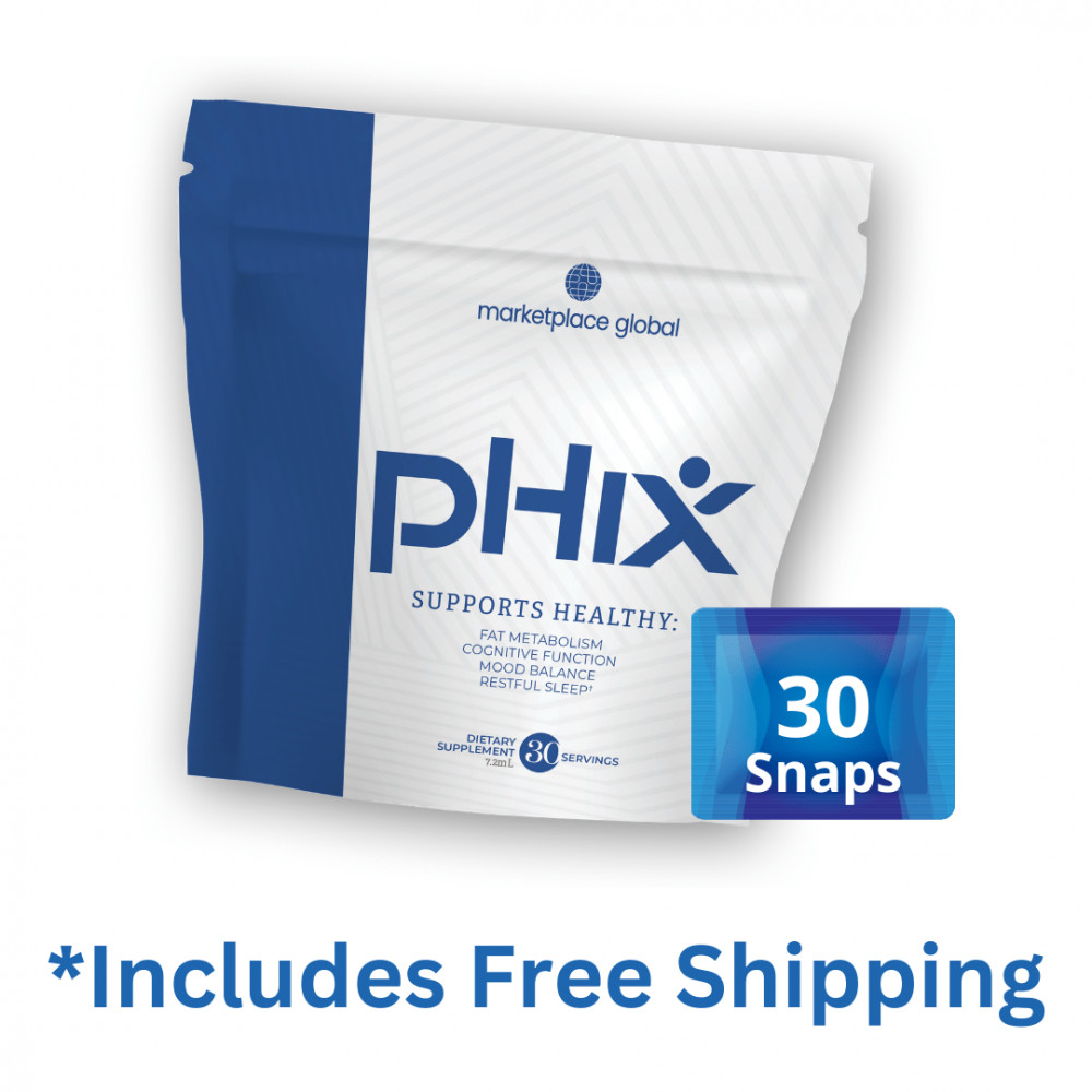 Marketplace Global pHix Fat Burning 30 Snap Packs - New/Sealed!