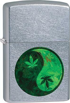 Zippo Windproof Metal Design Fire Lighter - Yin Yang