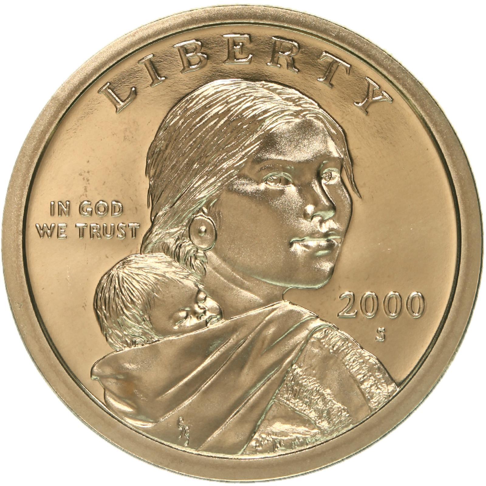 2000 S Native American Sacagawea Dollar Gem DCam Proof