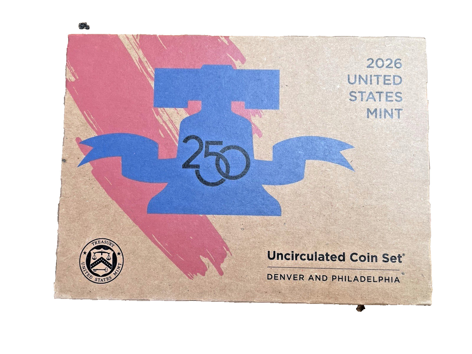 2026 Uncirculated Coin Set~ DUAL DATE CENT ~ P & D OGP US MINT ~ IN HAND