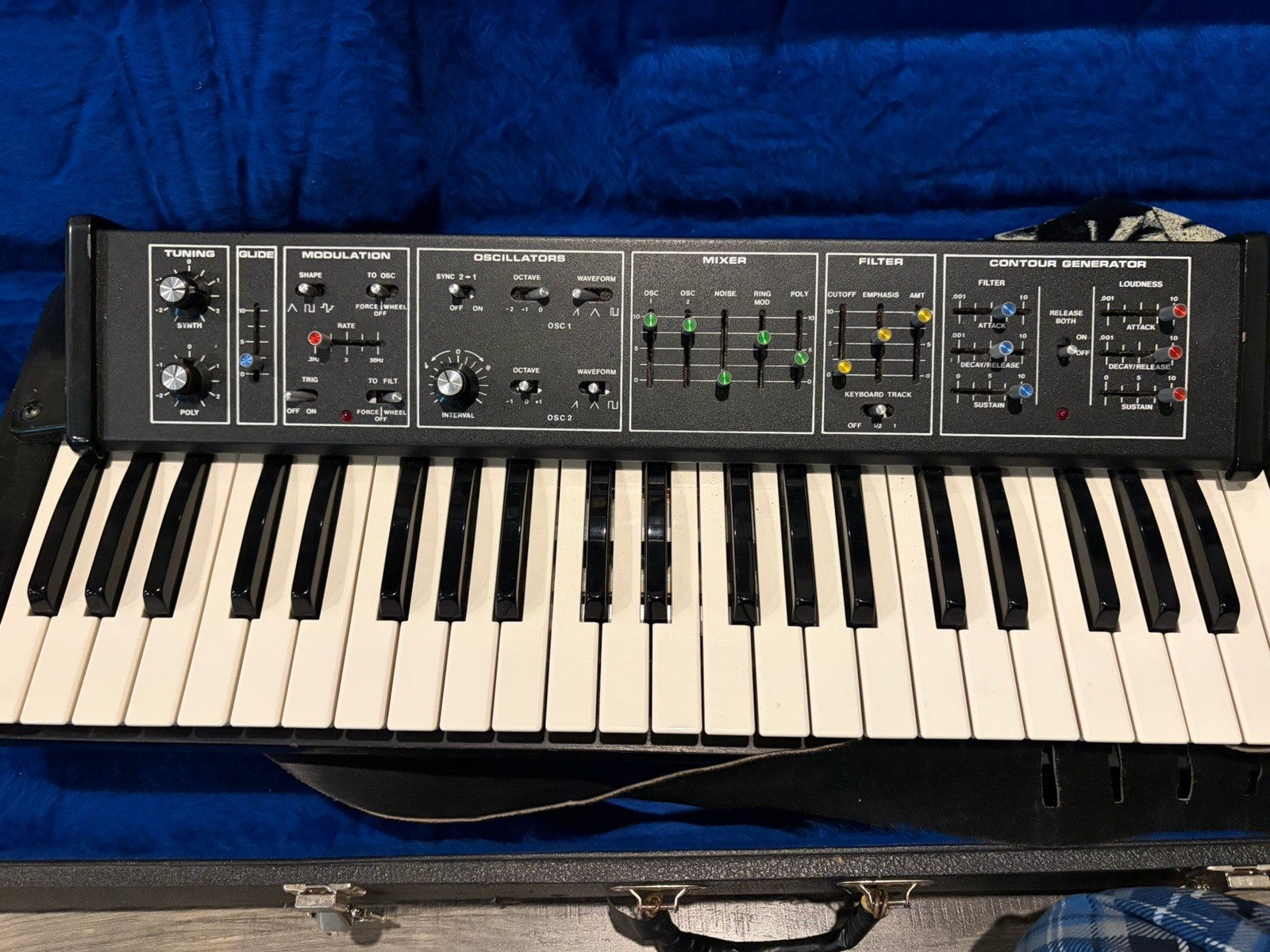Moog Liberation Keytar Analog Synth w/ Interface Power Supply & Case Vintage