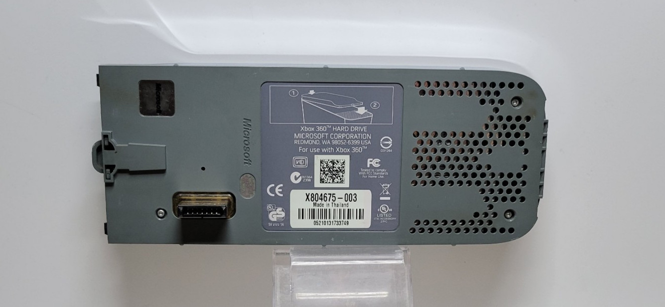 XBOX 360 HDD hard drive 20gb - Model X804675-003 UNTESTED