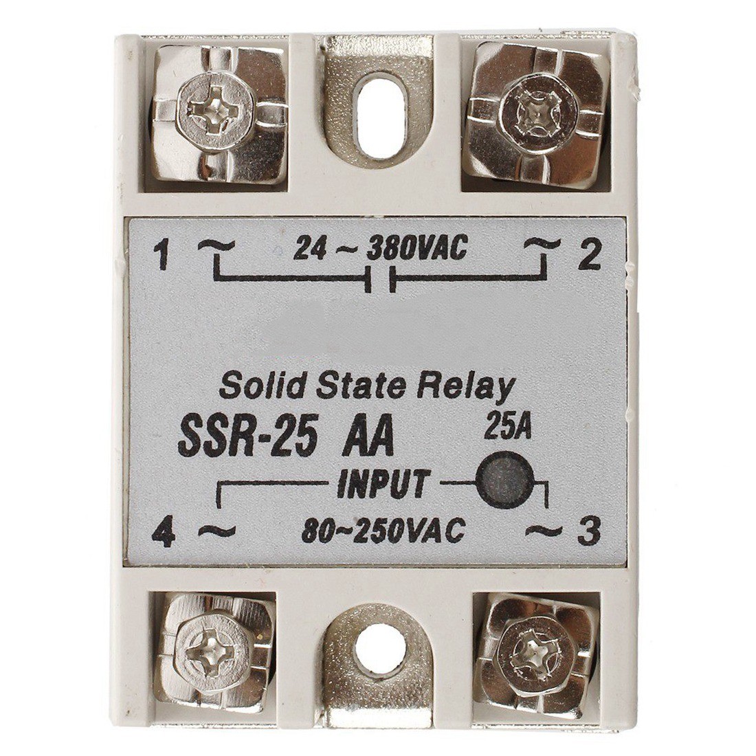 SSR-25AA 80-250V 25A Machinery Control AC Solid Module State Relays B4O64440