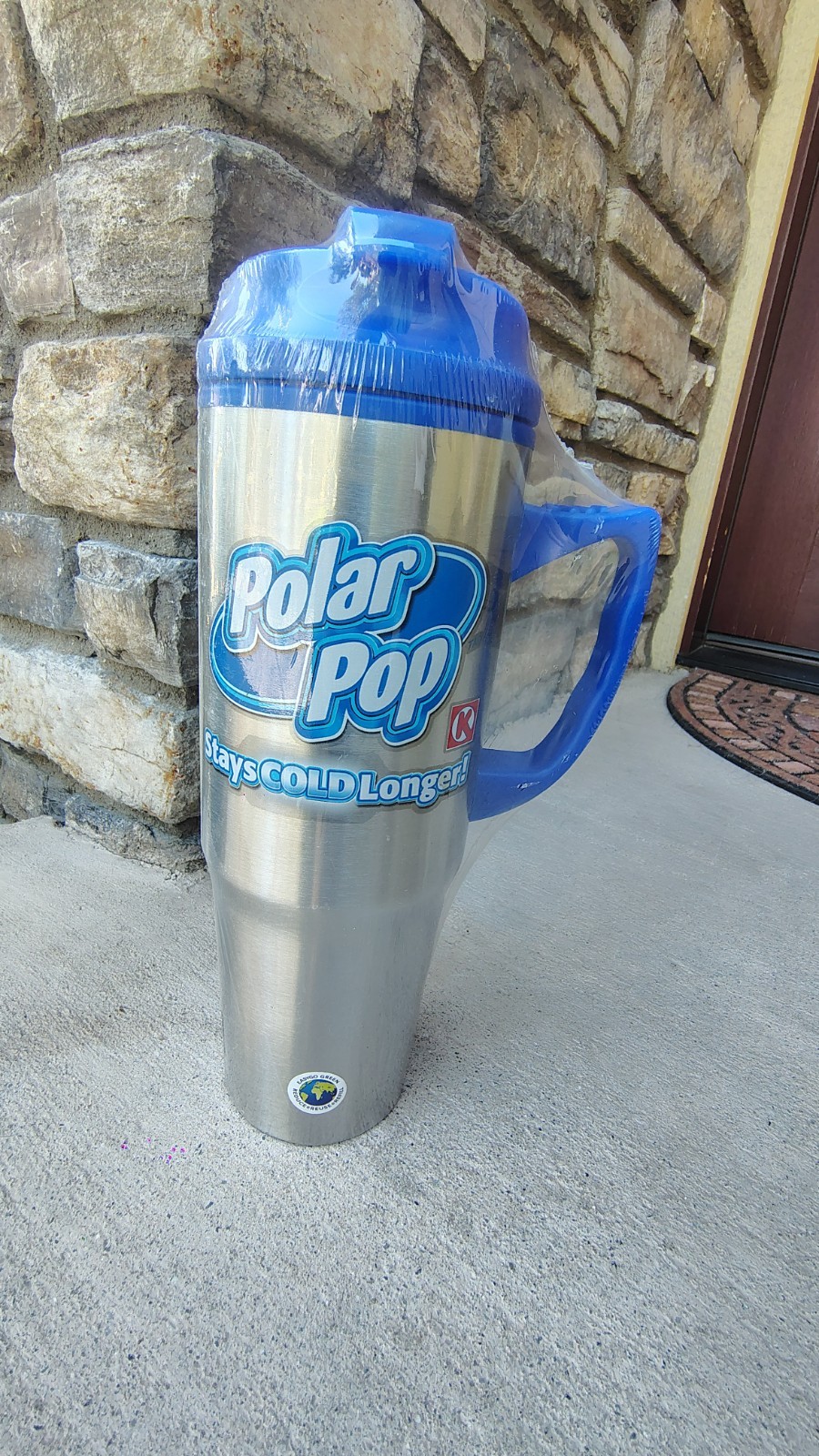 Polar Pop Stainless Steel Travel Mug 32oz Circle K Refillable SEALED Rare