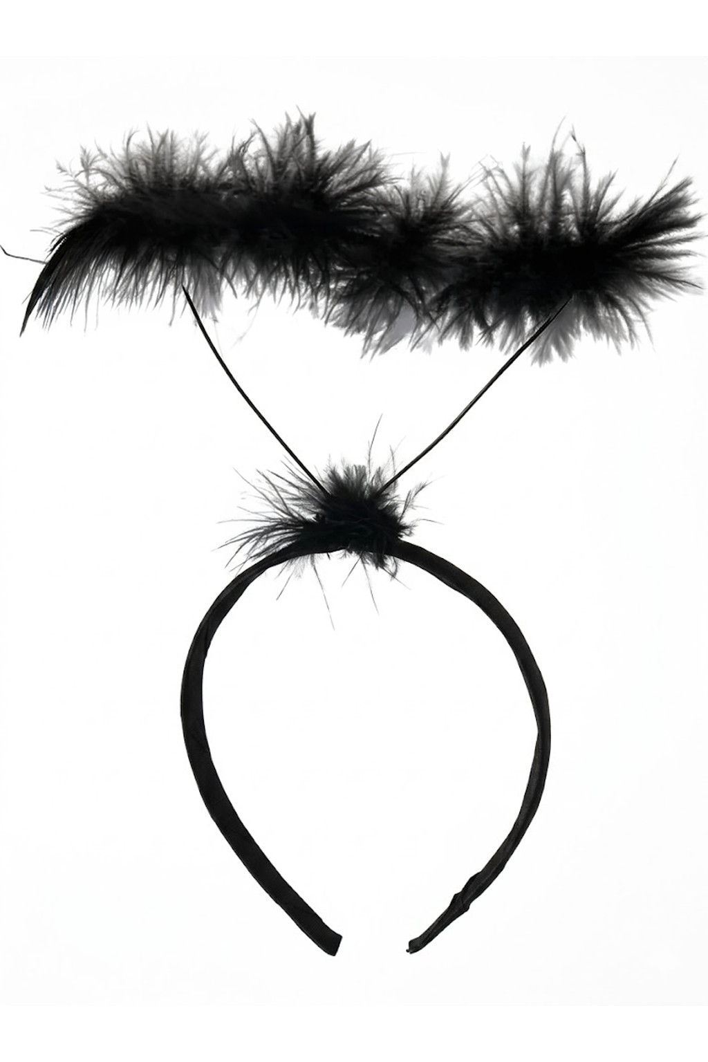 Black Angel Halo Headpiece Costume Accessory