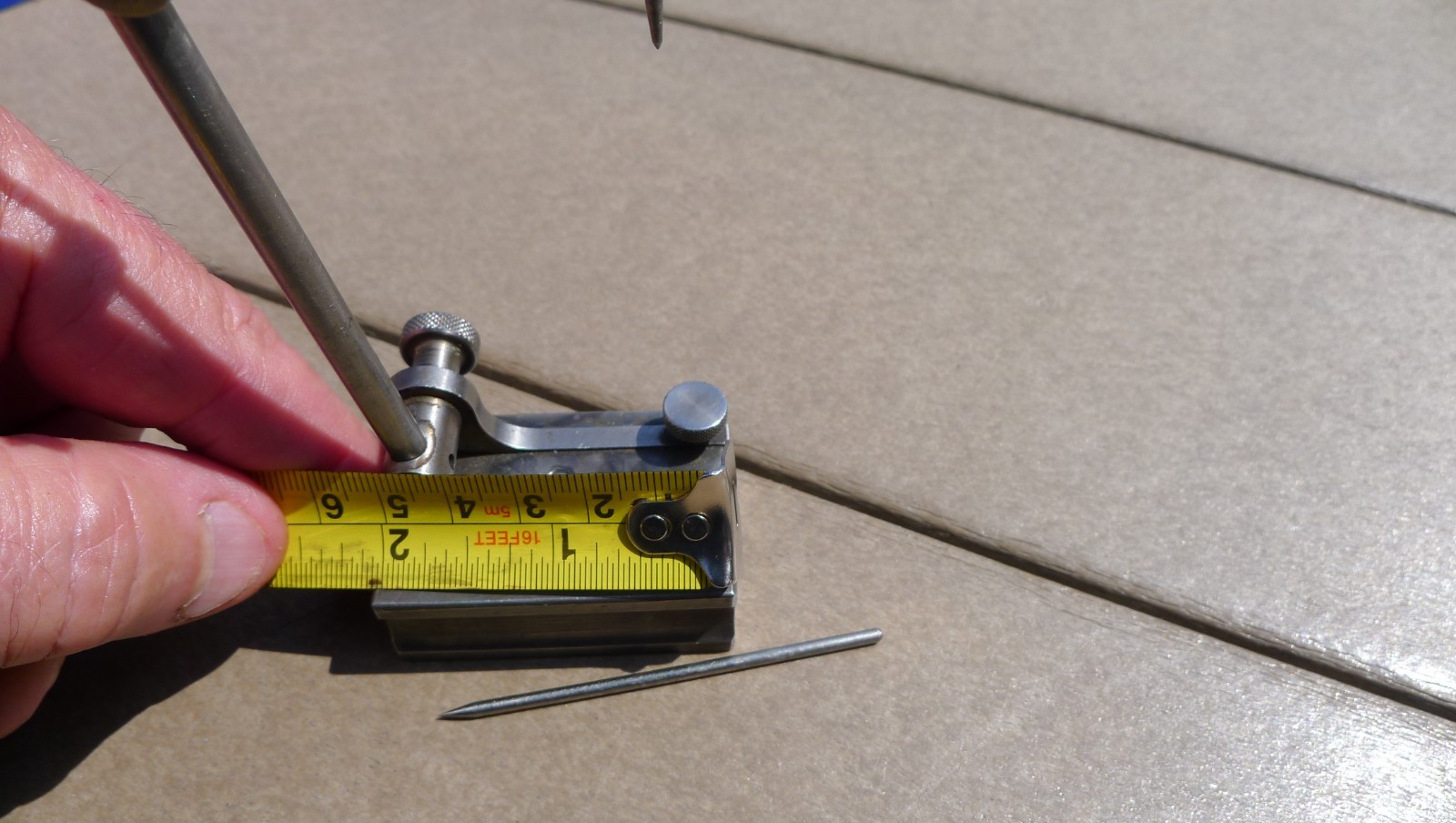 SMALL VTG STARRETT CO, INDICATOR STAND