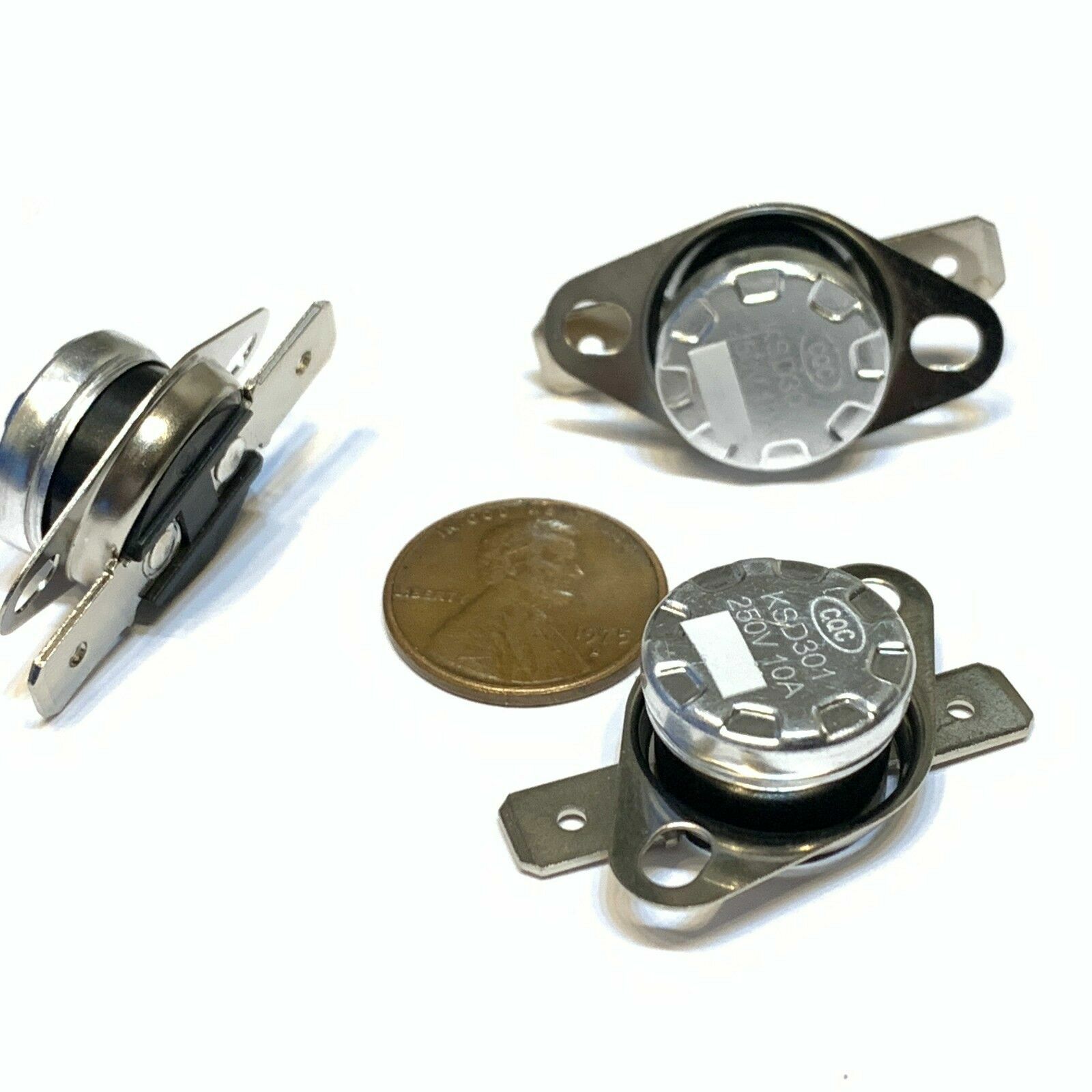 3 Pieces N/C 155ºC 311ºF normally closed Thermal  Thermostat switch KSD301 A23