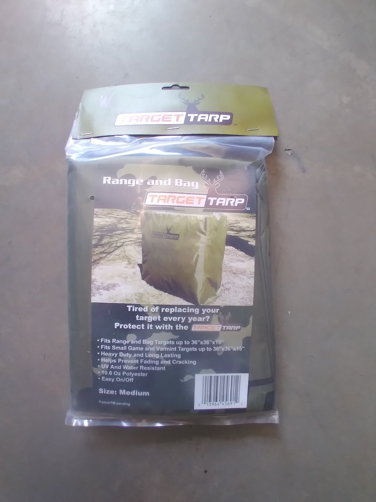 Range & Bag Target Tarp Medium Green NEW 36 x 36 x 15