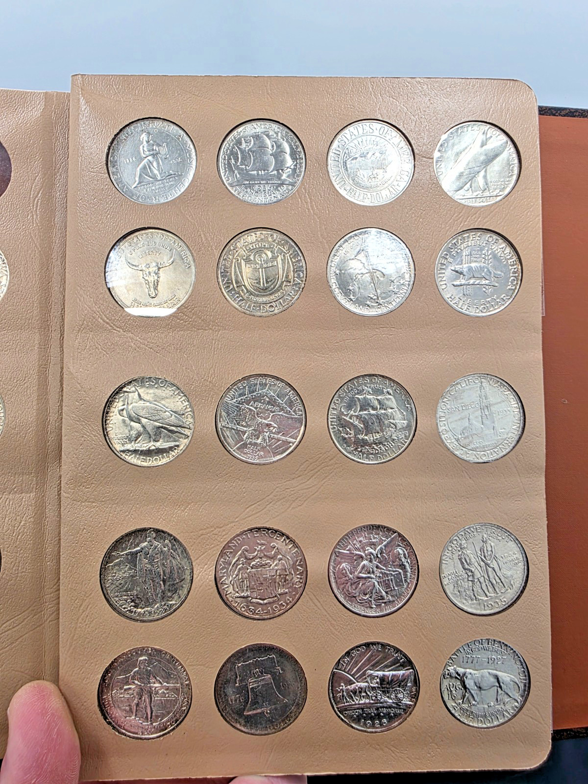 US Commemorative Silver Half $ 50c Complete Set. Including Isabella Quarter!