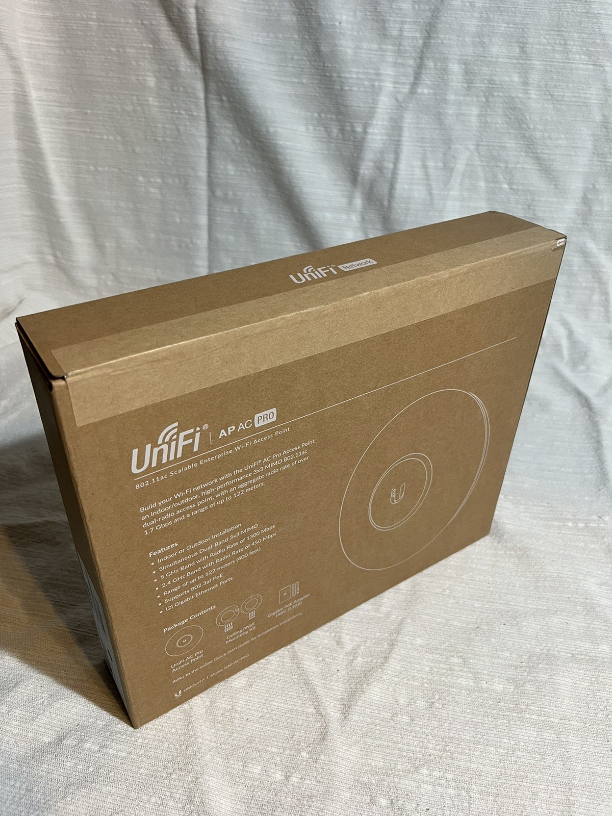 Ubiquiti Networks UniFi AP AC Pro Wi-Fi 802.11ac Access Point NEW