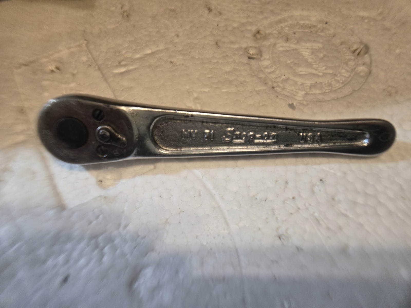 Snap On MV71 1/4" Drive Vintage Ratchet