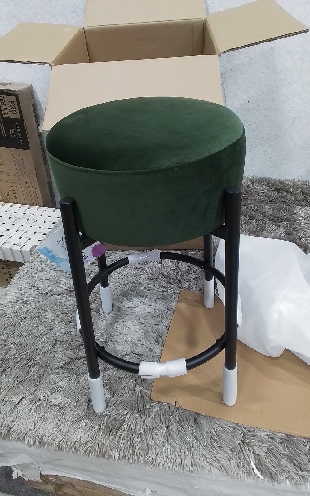 Safavieh PAISLEIGH METAL COUNTER STOOL, Reduced Price 2172772119 SFV5032E