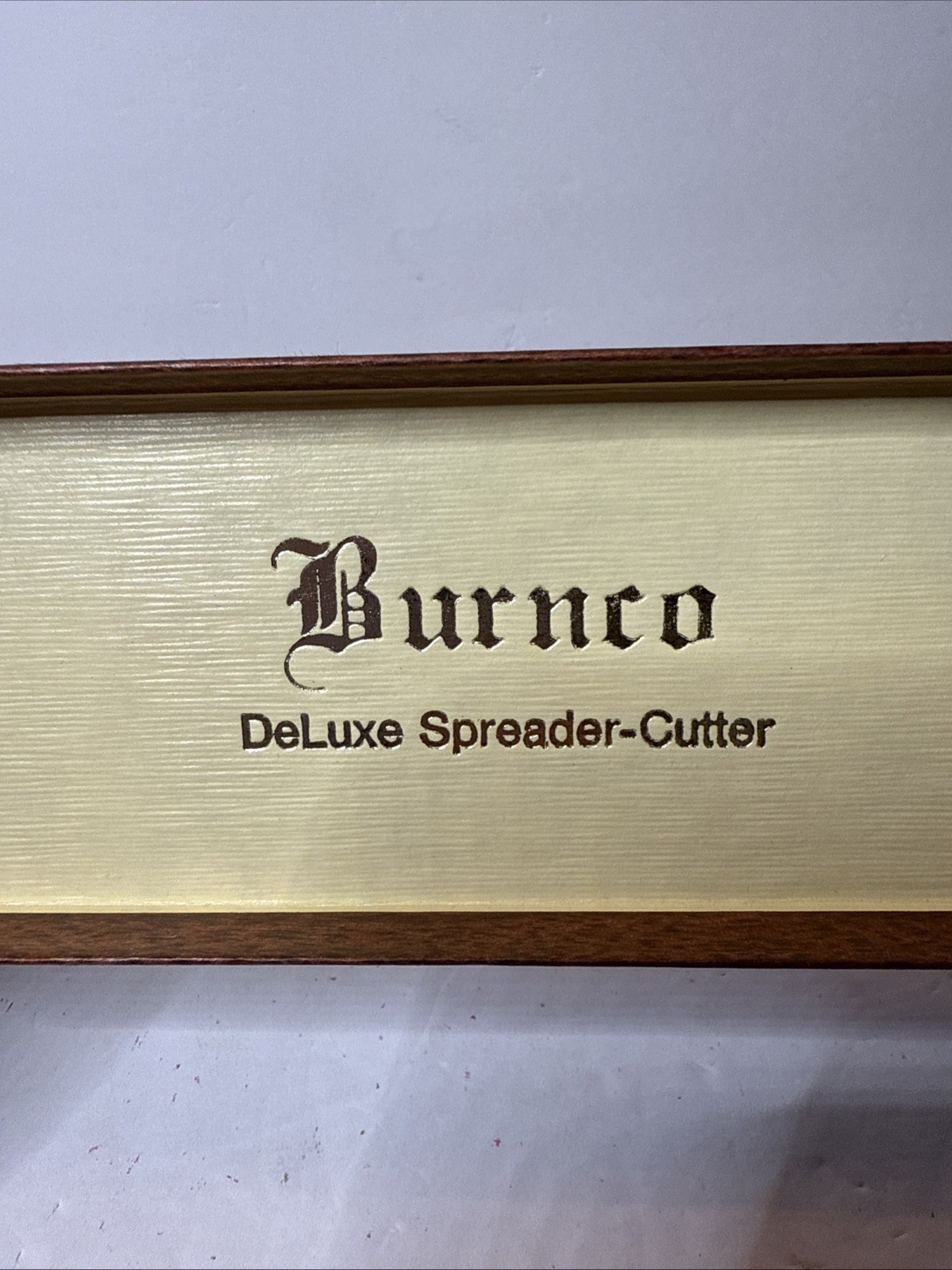 Vintage Burnco Deluxe Spreader - Cutter, Preowned
