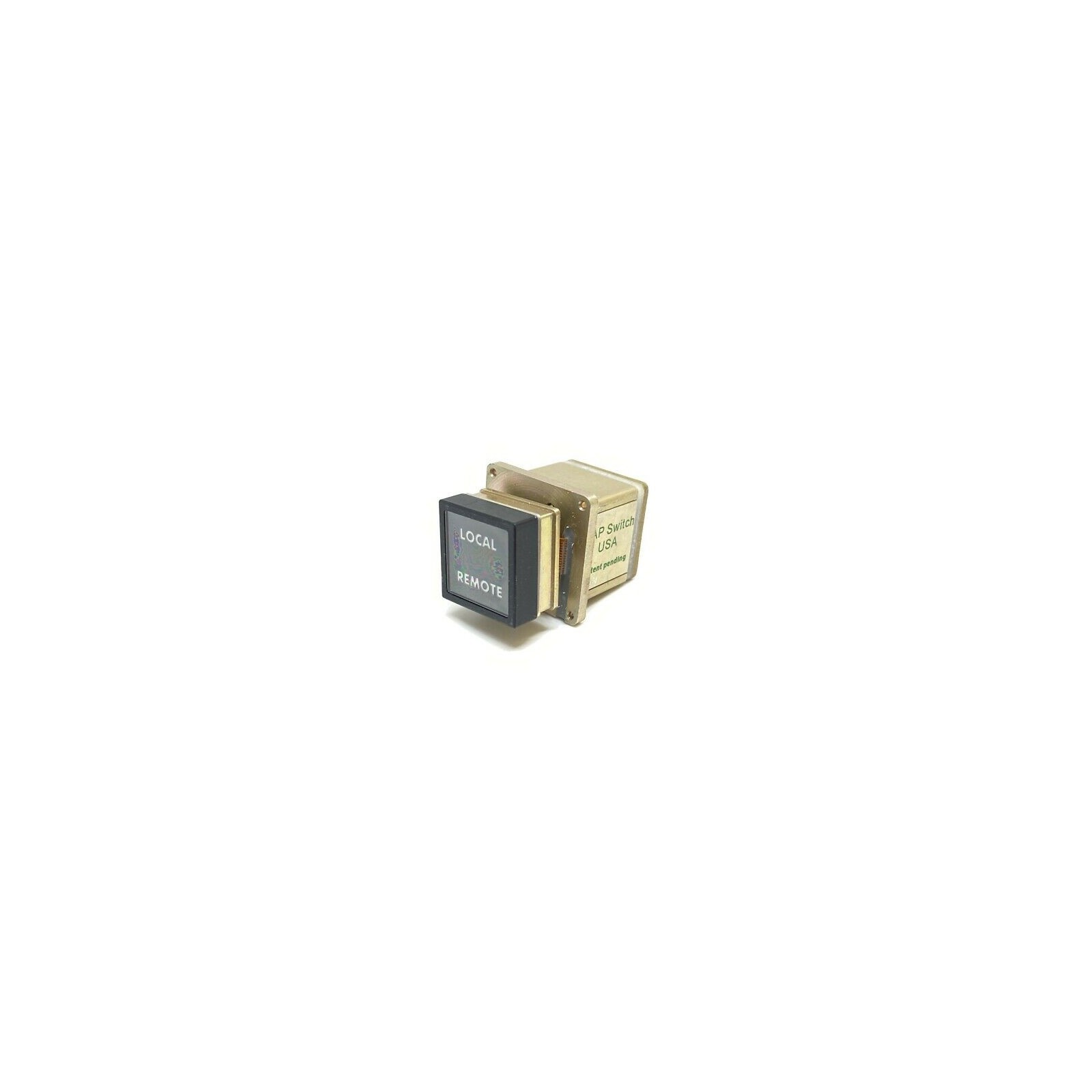 LOCAL REMOTE PUSH BUTTON SWITCH GAP AVIONICS K-R213DMGGAANA2HM