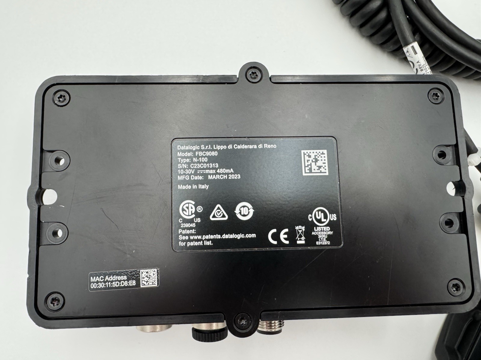 Datalogic Powerscan Barcode Scanner PD9531-DPM & FBC9080-N100 Profinet Converter