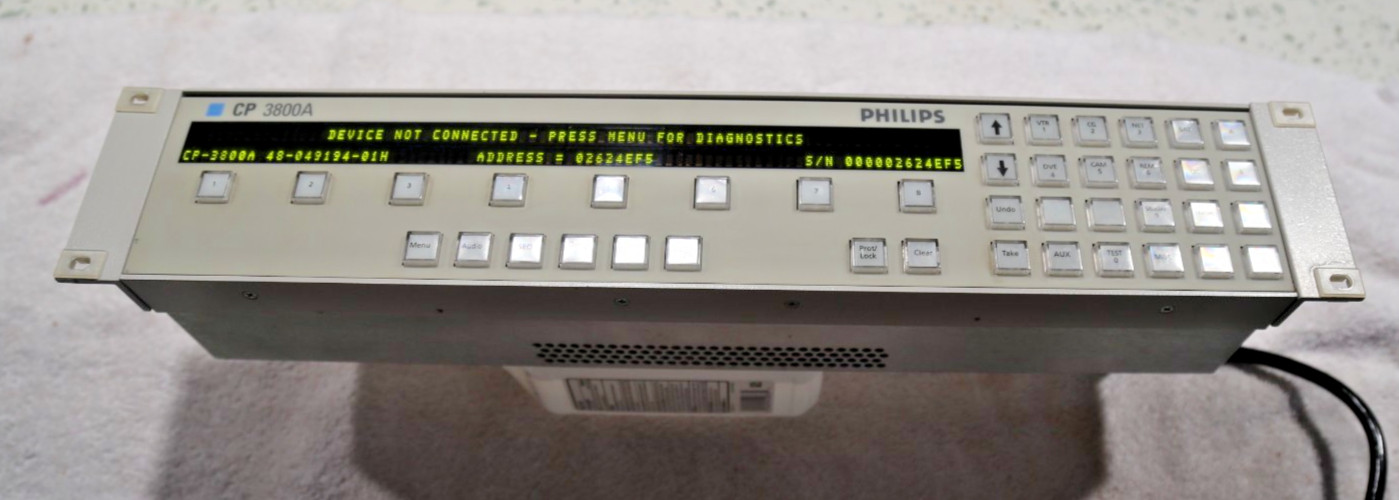 Philips CP3800A Router Matrix Panel for use with Philips Saturn and Pluto System