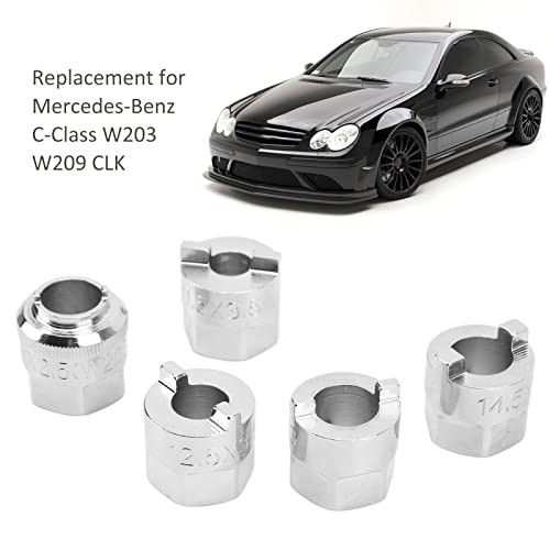 5pcs Strut Nut Socket Set Replacement for C Class W203 W209 CLK, Front