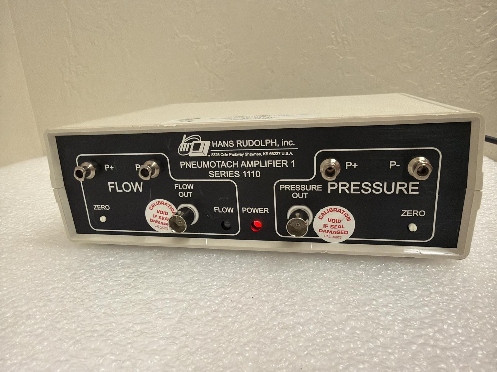HANS RUDOLPH 1110 PNEUMOTACH AMPLIFIER