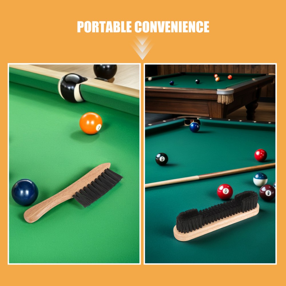 4pcs Billiard Table Brushes For Felt Pool Table Cleaner Kit With Nylon Bristles