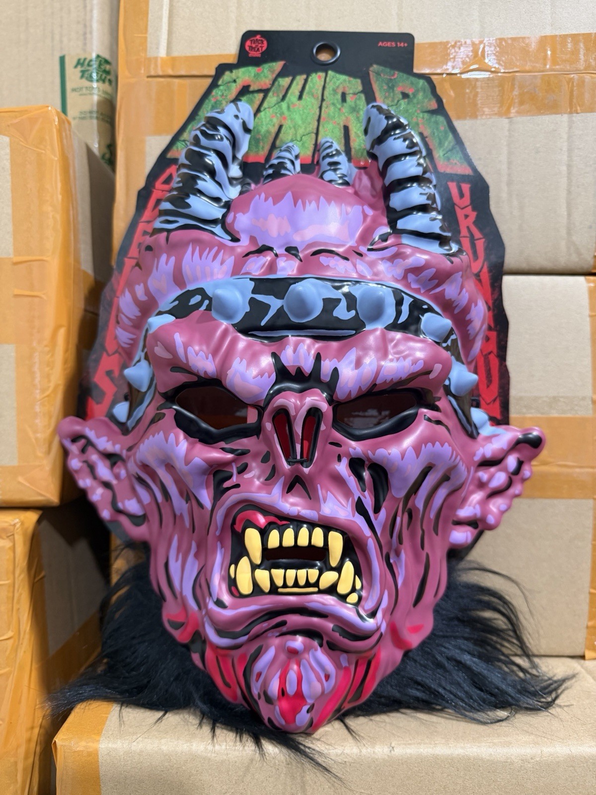 Gwar Retro Oderus Urungus Plastic Mask TOTS