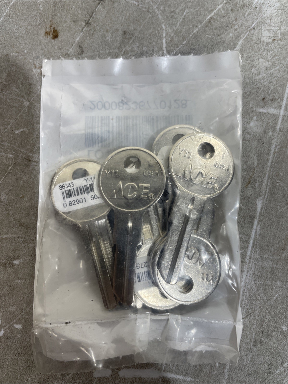 y11 key blank 10 pack