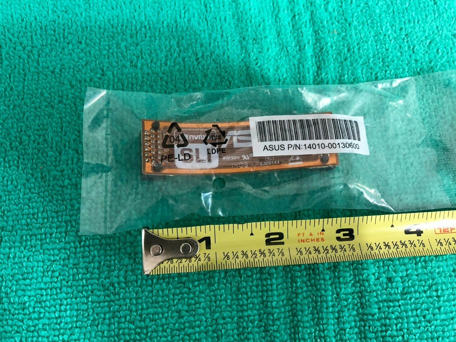 ASUS NVIDIA bridge Cable FOR NVIDIA  2 WAYs BRIDGE , ORIGINAL