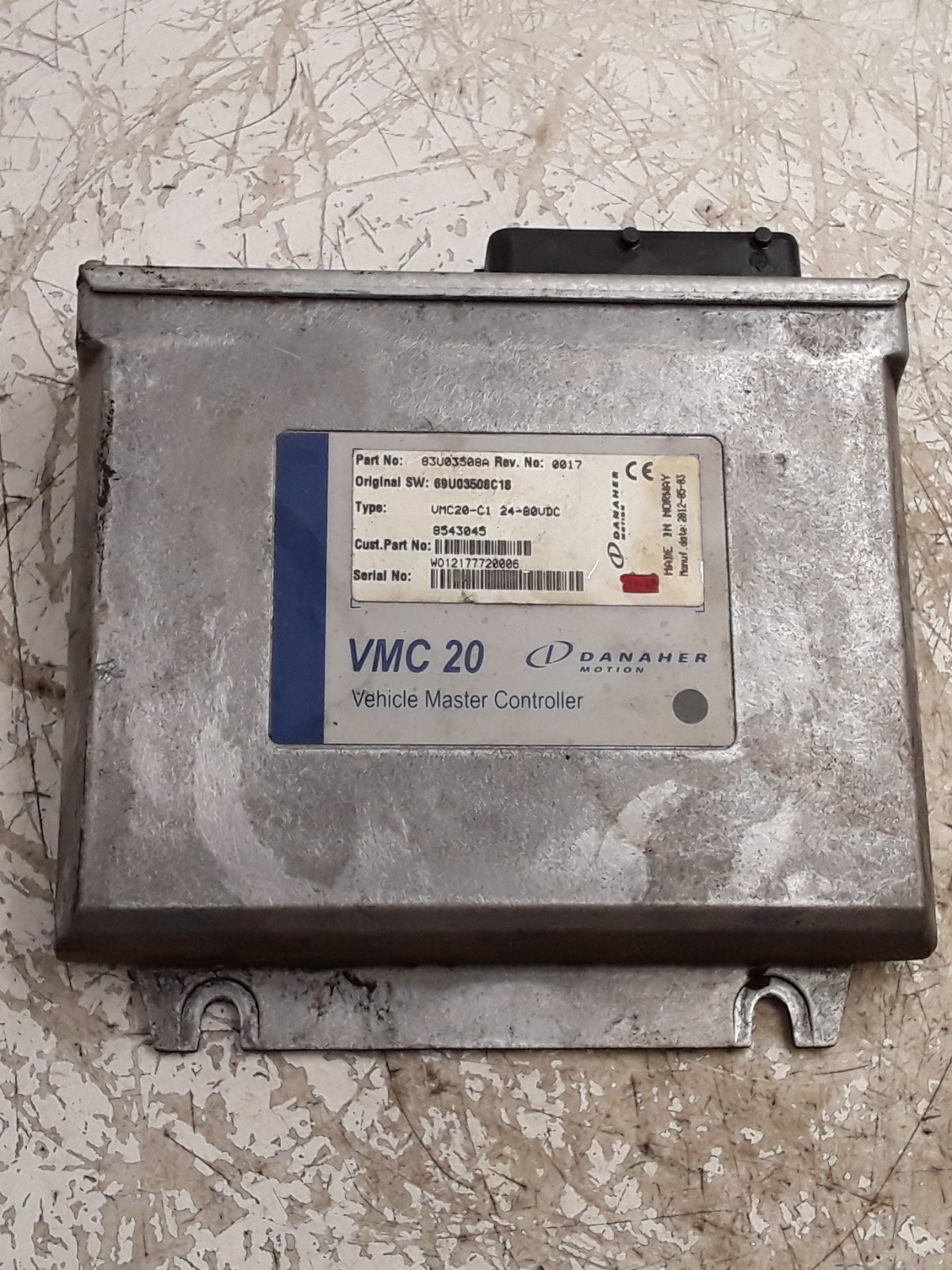 Danaher Motion VMC 20 83U03508A 24-80VDC