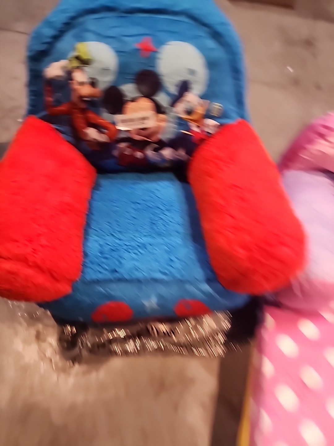 Mickey And Friends Kids Chair, Blue & Red