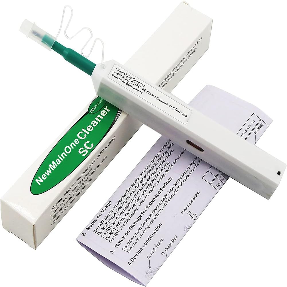 Fiber Optic Connector Cleaning Pen,Fiber Cleaner Pen for 2.5mm 1PCS