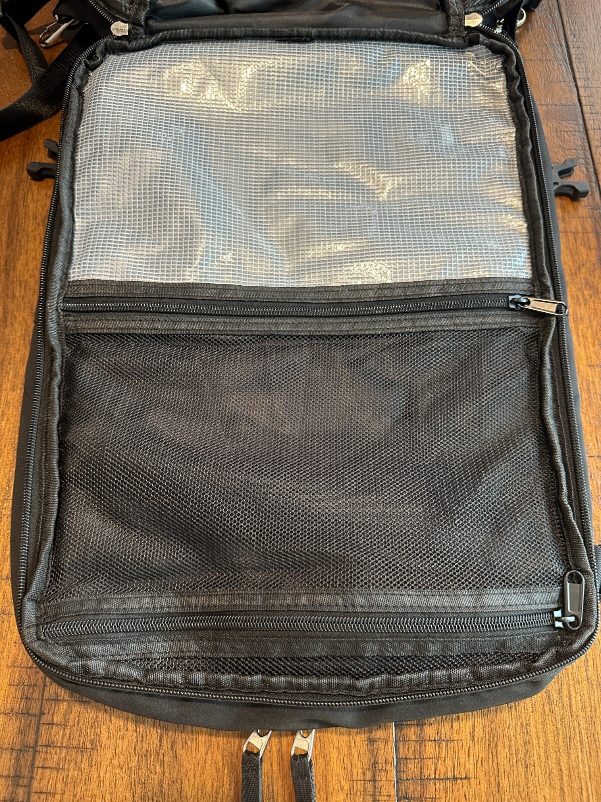 Sinaliy Large Black Backpack , 40L, 17" Laptop, Waterproof