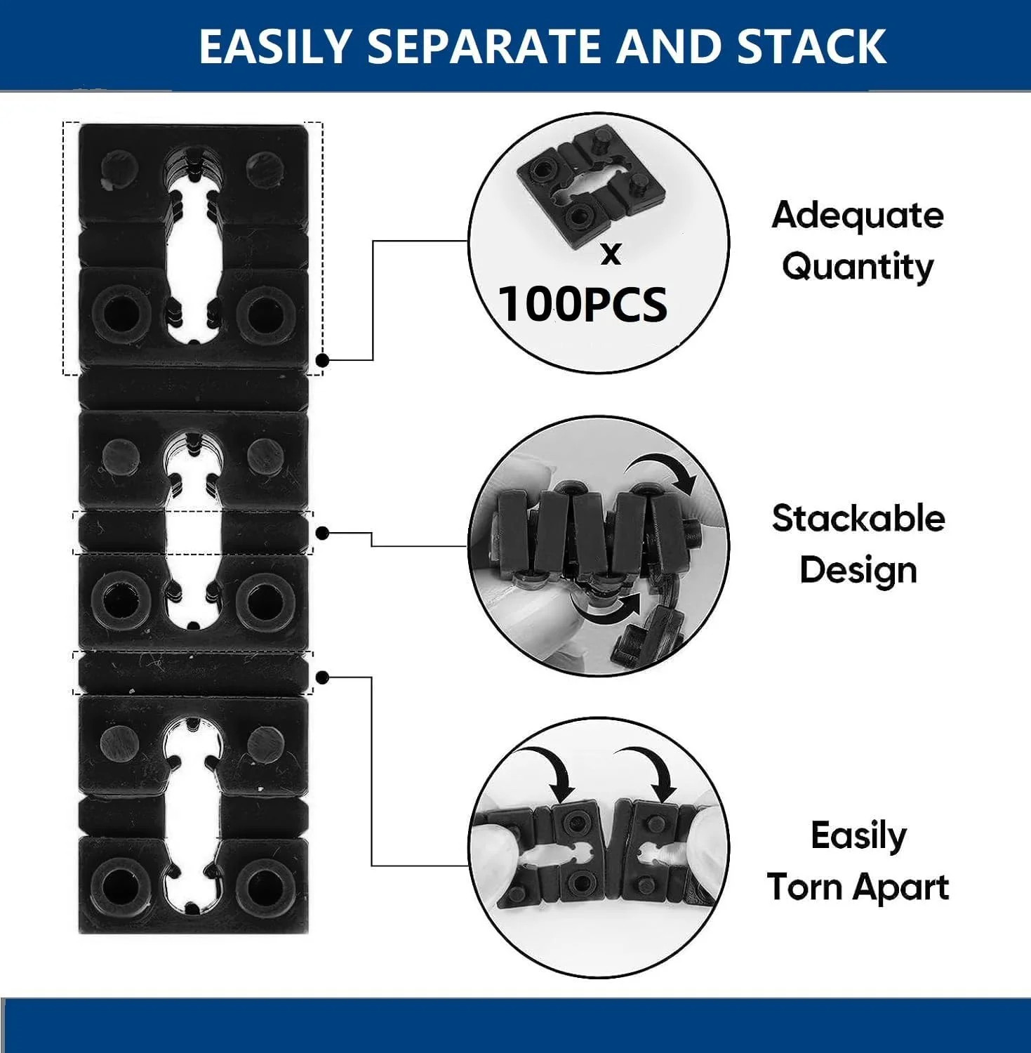 100pcs Outlet Spacers for Electrical Box, Electrical Outlet Spacers Shims Switch