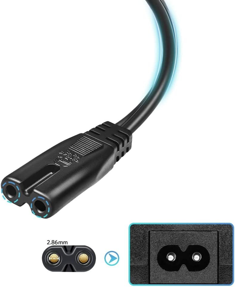 Recliner Power Cord 6ft 2 Prong Lazyboy OKIN Sofa Lift Chair Replacement