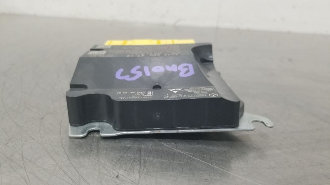 17 2017 MERCEDES S550 OEM SRS CONTROL MODULE 222 TYPE S MODELS SEDAN 2229004712