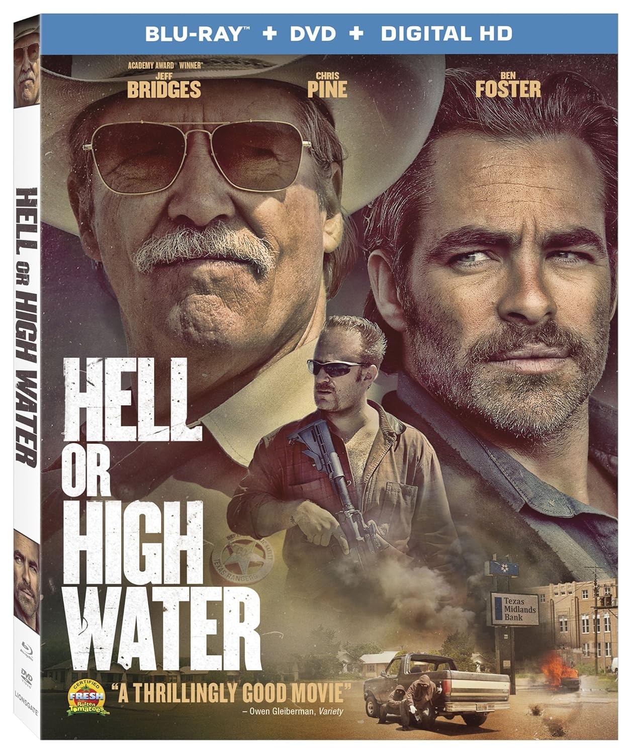 Hell Or High Water (Blu-ray + DVD + Digital) NEW