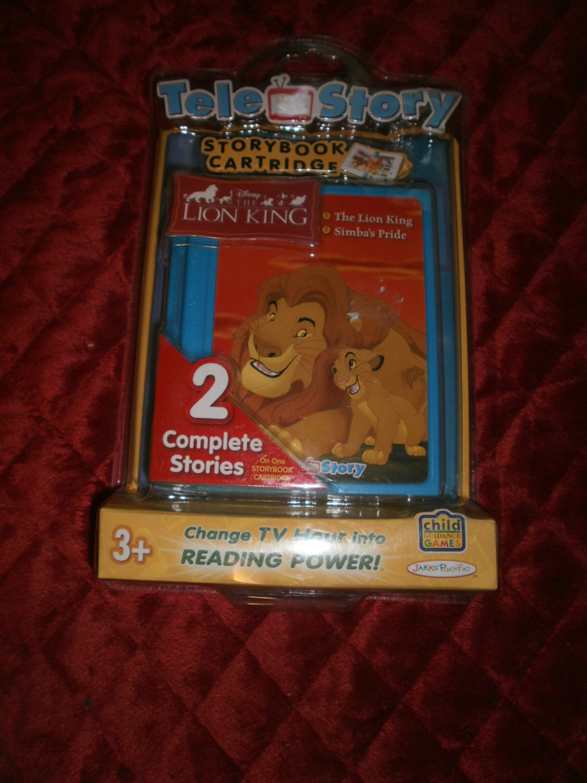 DISNEY THE LION KING TELE  STORY INTERACTIVE STORYBOOK CARTRIDGE