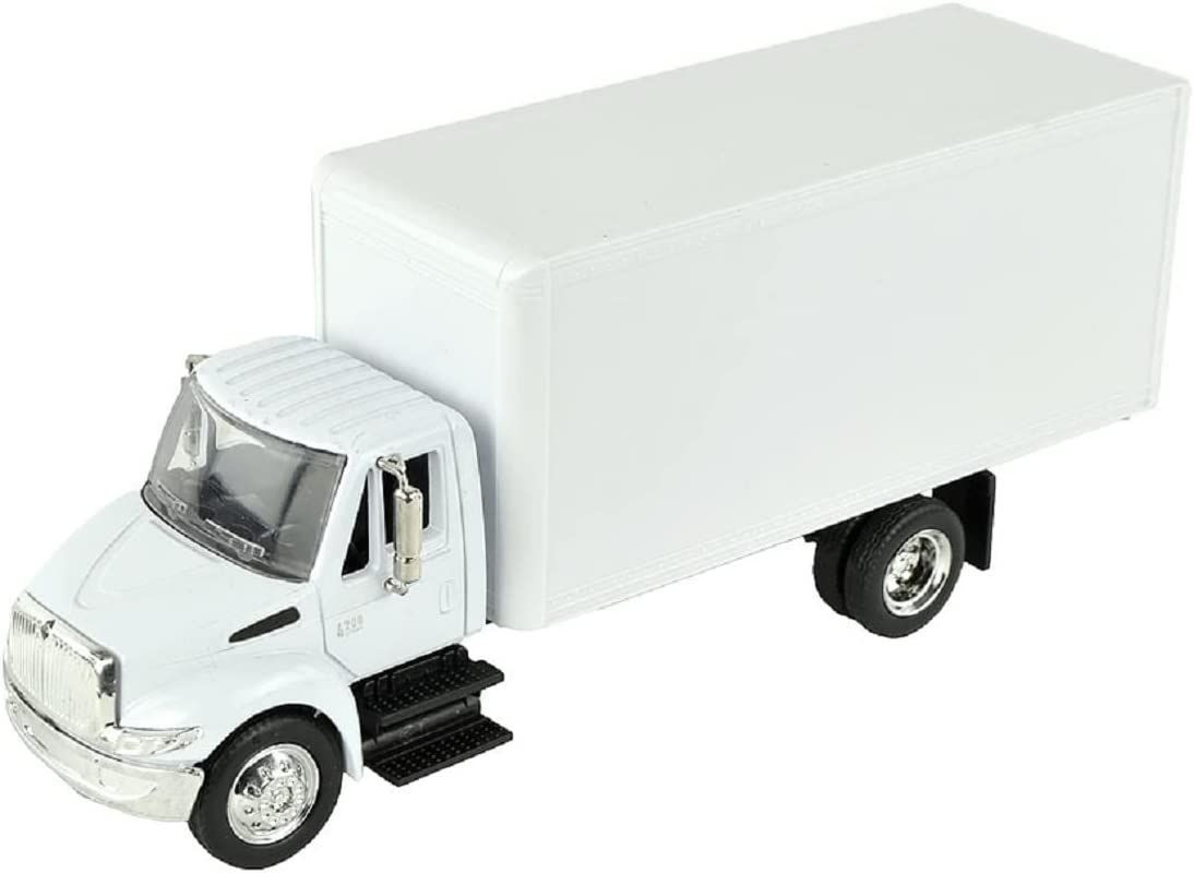 NewRay International 4200 1:43 diecast 8" model delivery Box Truck White N147