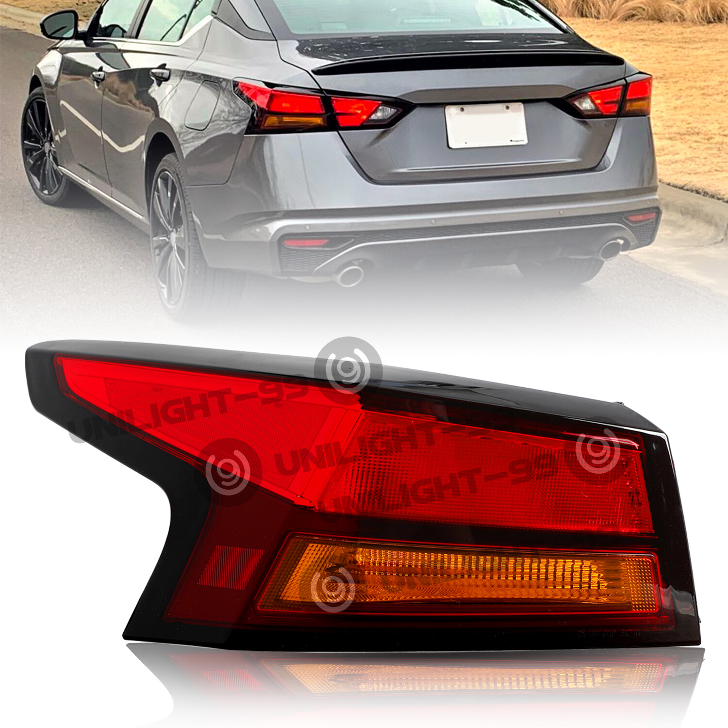 For 2019-2022 Nissan Altima Factory Outer Left Driver Side Tail Light Brake Lamp