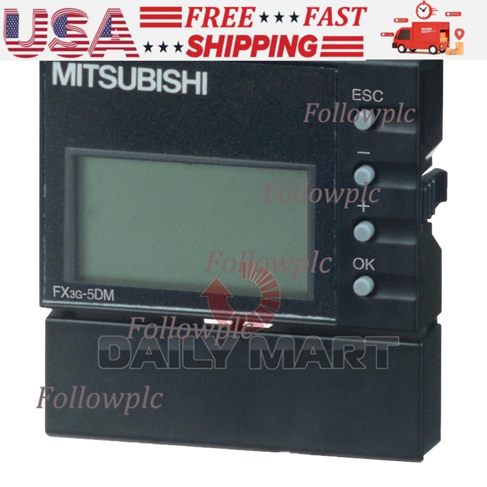 New In Box MITSUBISHI FX3G-5DM PLC Display Module